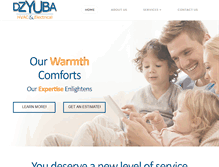 Tablet Screenshot of dzyuba.com